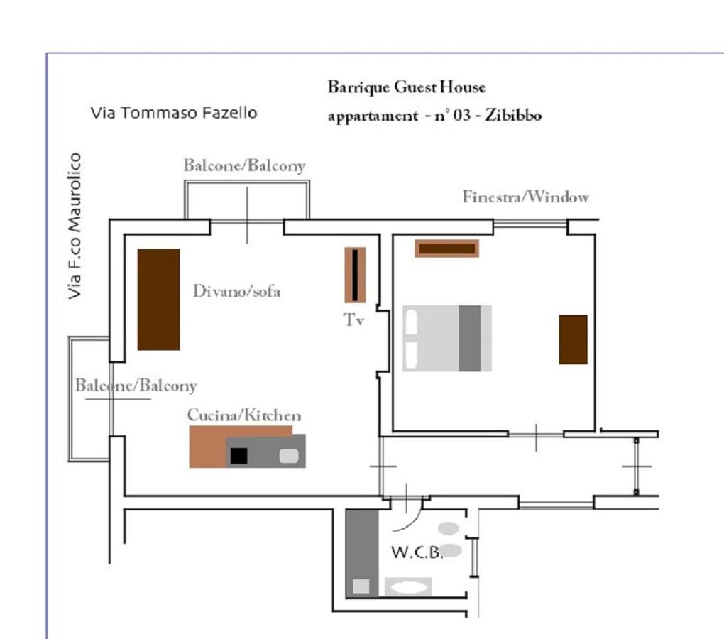 Barrique Guest House Free Bus From The Airport One Way 巴勒莫 外观 照片