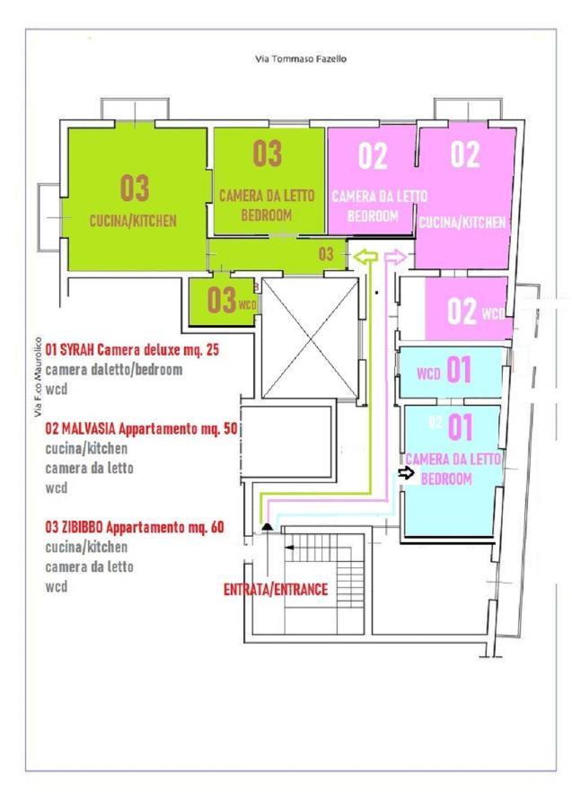 Barrique Guest House Free Bus From The Airport One Way 巴勒莫 外观 照片